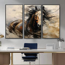 Abstract Horse Wall Art Canvas Print – Large Western by MyGreatCanvas | Canvas Wall Art Prints | Photo Prints & Wall Decor