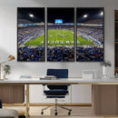 Kroger Field Canvas Wall Art - Kentucky Stadium Wall Art
