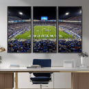 Kroger Field Canvas Wall Art - Kentucky Stadium Wall Art