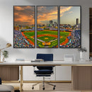 Chicago Wrigley Field Wall Art Canvas Print – Iconic