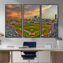 Chicago Wrigley Field Wall Art Canvas Print – Iconic