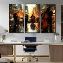 Jazz Wall Art Canvas Print – Colorful Musical Instrument
