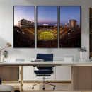 Iowa Hawkeyes Kinnick Stadium Wall Art Canvas Print, Framed