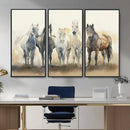 Wild Horses Wall Art Canvas Print, Framed Running Horses Art by MyGreatCanvas | Canvas Wall Art Prints | Photo Prints & Wall Decor