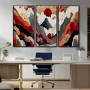 Abstract Mountain Wall Art Canvas Print – Vibrant Stylized by MyGreatCanvas | Canvas Wall Art Prints | Photo Prints & Wall Decor