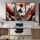 Abstract Mountain Wall Art – Framed Vibrant Landscape Canvas by MyGreatCanvas | Canvas Wall Art Prints | Photo Prints & Wall Decor