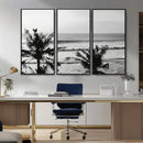 Tropical Coastline Wall Art Canvas Print – Framed Palm Trees by MyGreatCanvas | Canvas Wall Art Prints | Photo Prints & Wall Decor