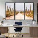 Desert Cactus Wall Art – Framed Southwestern Canvas Artwork, by MyGreatCanvas | Canvas Wall Art Prints | Photo Prints & Wall Decor
