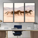 Wild Horse Wall Art Canvas Print – Framed Rustic Western Art by MyGreatCanvas | Canvas Wall Art Prints | Photo Prints & Wall Decor