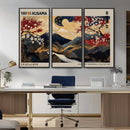 Modern Japanese Wall Art Canvas Print – Framed Abstract by MyGreatCanvas | Canvas Wall Art Prints | Photo Prints & Wall Decor