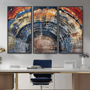 Tree Rings Wall Art Canvas Print – Framed Wood Art Picture by MyGreatCanvas | Canvas Wall Art Prints | Photo Prints & Wall Decor