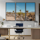 Joshua Tree Wall Art Canvas Print – Framed Desert Landscape
