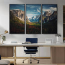 Yosemite National Park Wall Art Canvas Print – Framed