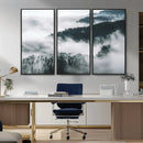 Foggy Forest Landscape Wall Art Canvas Print – Misty by MyGreatCanvas | Canvas Wall Art Prints | Photo Prints & Wall Decor