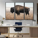 American Bison Wall Art Canvas Print – Majestic Buffalo