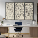 Wild Horse Stampede Wall Art Canvas Print – Monochrome by MyGreatCanvas | Canvas Wall Art Prints | Photo Prints & Wall Decor