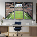 Chicago Bears Soldiers Field Wall Art Canvas Print – Framed