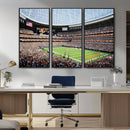 Chicago Bears Soldiers Field Wall Art Canvas Print – Framed