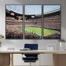 Chicago Bears Soldiers Field Wall Art Canvas Print – Framed