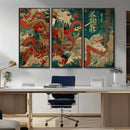 Tsukioka Yoshitoshi Samurai Wall Art – Japanese Katana by MyGreatCanvas | Canvas Wall Art Prints | Photo Prints & Wall Decor