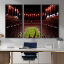 Tennessee Neyland Stadium Wall Art, Sports Arena Canvas