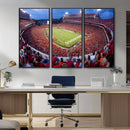 Dooley Stadium Wall Art, Sports Arena Canvas Print, Dooley by MyGreatCanvas | Canvas Wall Art Prints | Photo Prints & Wall Decor