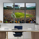 Green Bay Packers Lambeau Field Stadium Wall Art Canvas by MyGreatCanvas | Canvas Wall Art Prints | Photo Prints & Wall Decor