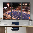Boise State Broncos Albertsons Stadium Wall Art Canvas Print by MyGreatCanvas | Canvas Wall Art Prints | Photo Prints & Wall Decor