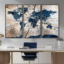 Rustic World Map Canvas Print – Framed Wall Art for Couples, by MyGreatCanvas | Canvas Wall Art Prints | Photo Prints & Wall Decor