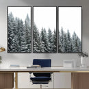 Misty Mountain Forest Canvas Print, Foggy Pine Trees Nature by MyGreatCanvas | Canvas Wall Art Prints | Photo Prints & Wall Decor