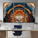 Abstract Wood Grain Canvas Print, Tree Ring Pattern Wall by MyGreatCanvas | Canvas Wall Art Prints | Photo Prints & Wall Decor