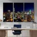 Atlanta Skyline Wall Art Canvas Print – Modern Cityscape by MyGreatCanvas | Canvas Wall Art Prints | Photo Prints & Wall Decor