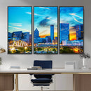 Atlanta Skyline Wall Art Canvas Print, Atlanta Downtown by MyGreatCanvas | Canvas Wall Art Prints | Photo Prints & Wall Decor