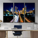 Atlanta Skyline Wall Art Canvas Print, Atlanta Downtown by MyGreatCanvas | Canvas Wall Art Prints | Photo Prints & Wall Decor