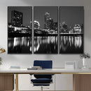 Austin Skyline Wall Art Canvas Print, Austin Downtown Night by MyGreatCanvas | Canvas Wall Art Prints | Photo Prints & Wall Decor