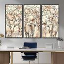 Farmhouse Texas Longhorn Wall Art Canvas Print - Abstract by MyGreatCanvas | Canvas Wall Art Prints | Photo Prints & Wall Decor