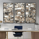 Texas Longhorn Cow Farmhouse Animals Wall Art Canvas Print - by MyGreatCanvas | Canvas Wall Art Prints | Photo Prints & Wall Decor