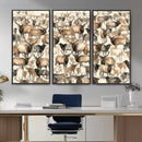 American Elk Wall Art Canvas Print - Abstract Deer Animal by MyGreatCanvas | Canvas Wall Art Prints | Photo Prints & Wall Decor