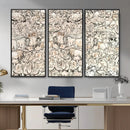 Abstract Bison Wall Art Canvas Print - Abstract Longhorn by MyGreatCanvas | Canvas Wall Art Prints | Photo Prints & Wall Decor