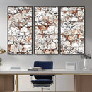 Abstract Longhorn Herd Wall Art Canvas Print - Abstract by MyGreatCanvas | Canvas Wall Art Prints | Photo Prints & Wall Decor