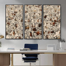 Abstract Longhorn Wall Art Canvas Print - Farm Animal by MyGreatCanvas | Canvas Wall Art Prints | Photo Prints & Wall Decor