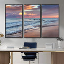 Ocean Sunset Wall Art Canvas Print – Coastal Beach by MyGreatCanvas | Canvas Wall Art Prints | Photo Prints & Wall Decor