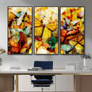 Butterfly Wall Art Canvas Print – Colorful Abstract Nature by MyGreatCanvas | Canvas Wall Art Prints | Photo Prints & Wall Decor