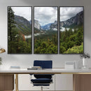 Yosemite Valley Wall Art Canvas Print – Misty Mountain by MyGreatCanvas | Canvas Wall Art Prints | Photo Prints & Wall Decor