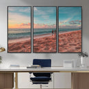 Pastel Beach Wall Art Canvas Print – Soft Coastal by MyGreatCanvas | Canvas Wall Art Prints | Photo Prints & Wall Decor