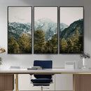 Mountain Forest Wall Art Canvas Print, Alpine Landscape by MyGreatCanvas | Canvas Wall Art Prints | Photo Prints & Wall Decor