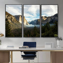 Yosemite Valley Mountain Wall Art Canvas Print, Granite by MyGreatCanvas | Canvas Wall Art Prints | Photo Prints & Wall Decor