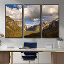 Yosemite Valley River Landscape Wall Art Canvas Print, by MyGreatCanvas | Canvas Wall Art Prints | Photo Prints & Wall Decor