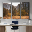 Yosemite Valley Autumn Forest Landscape Wall Art Canvas by MyGreatCanvas | Canvas Wall Art Prints | Photo Prints & Wall Decor