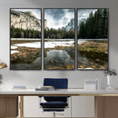 Yosemite Valley Mountain Wall Art Canvas Print, Granite by MyGreatCanvas | Canvas Wall Art Prints | Photo Prints & Wall Decor